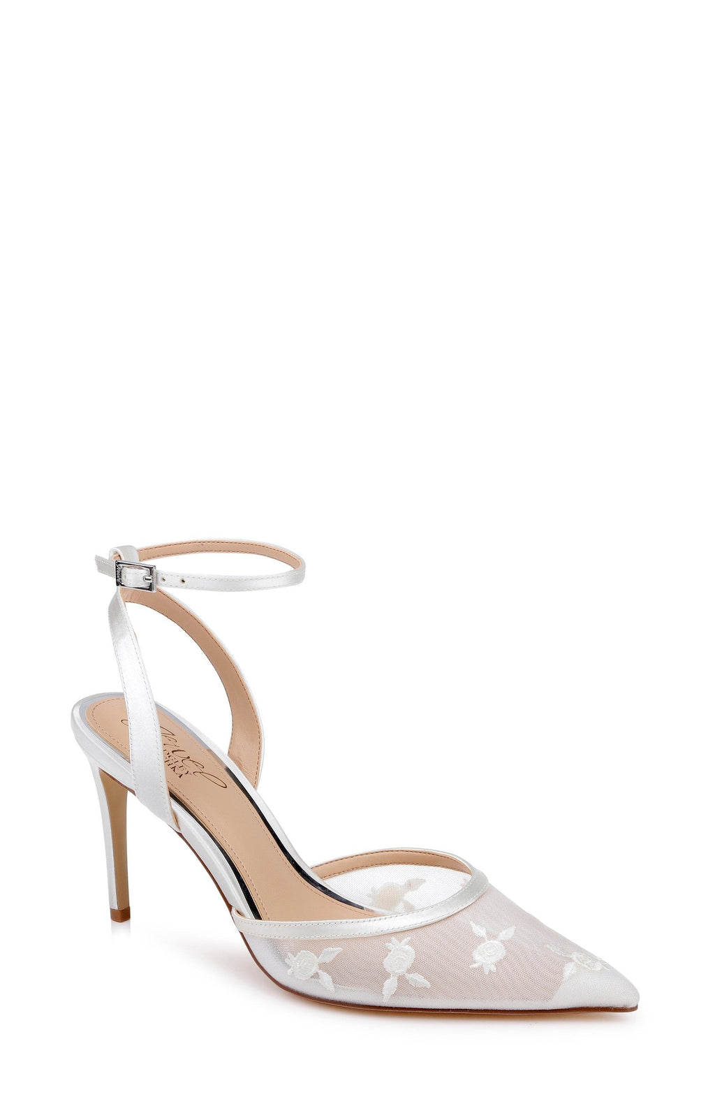 Zaida Pointed Toe Ankle Strap Pump