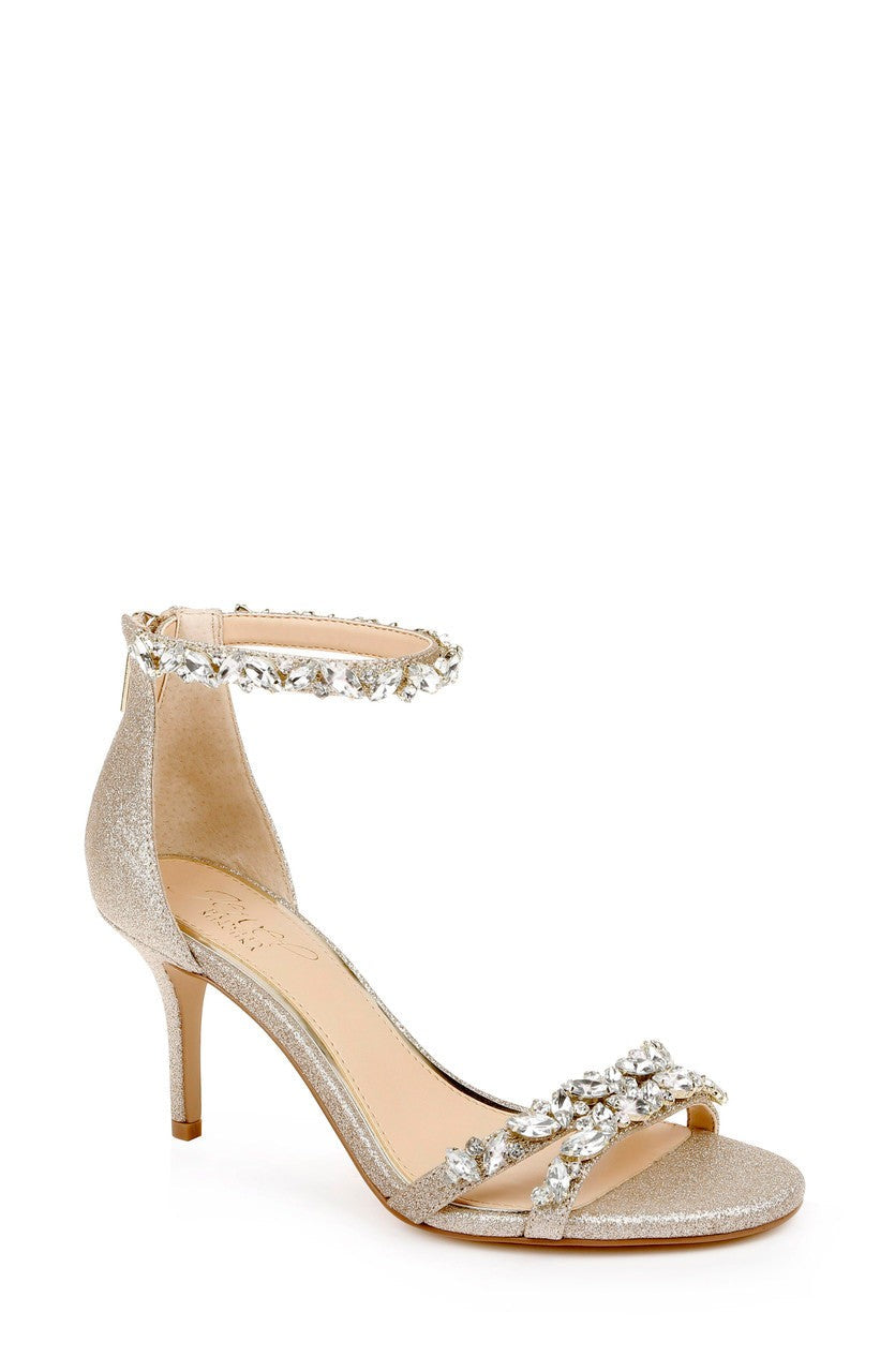 Caroline Embellished Strap Evening Shoe