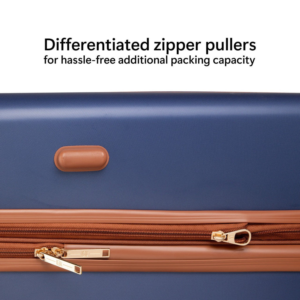 Mia 3 Piece Expandable Retro Luggage Set