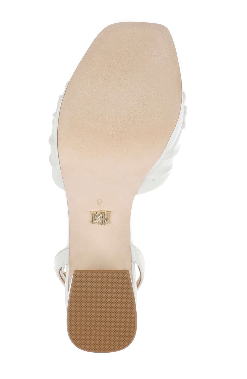 Veda Platform Block Heel Sandal with Ankle Strap