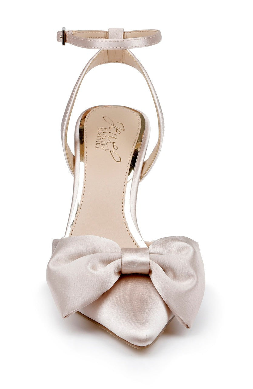 Yanna Satin Stiletto with Bow