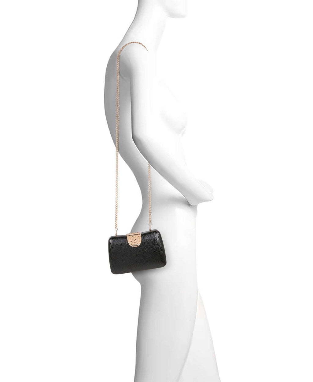 Tatum Faux Leather Clutch