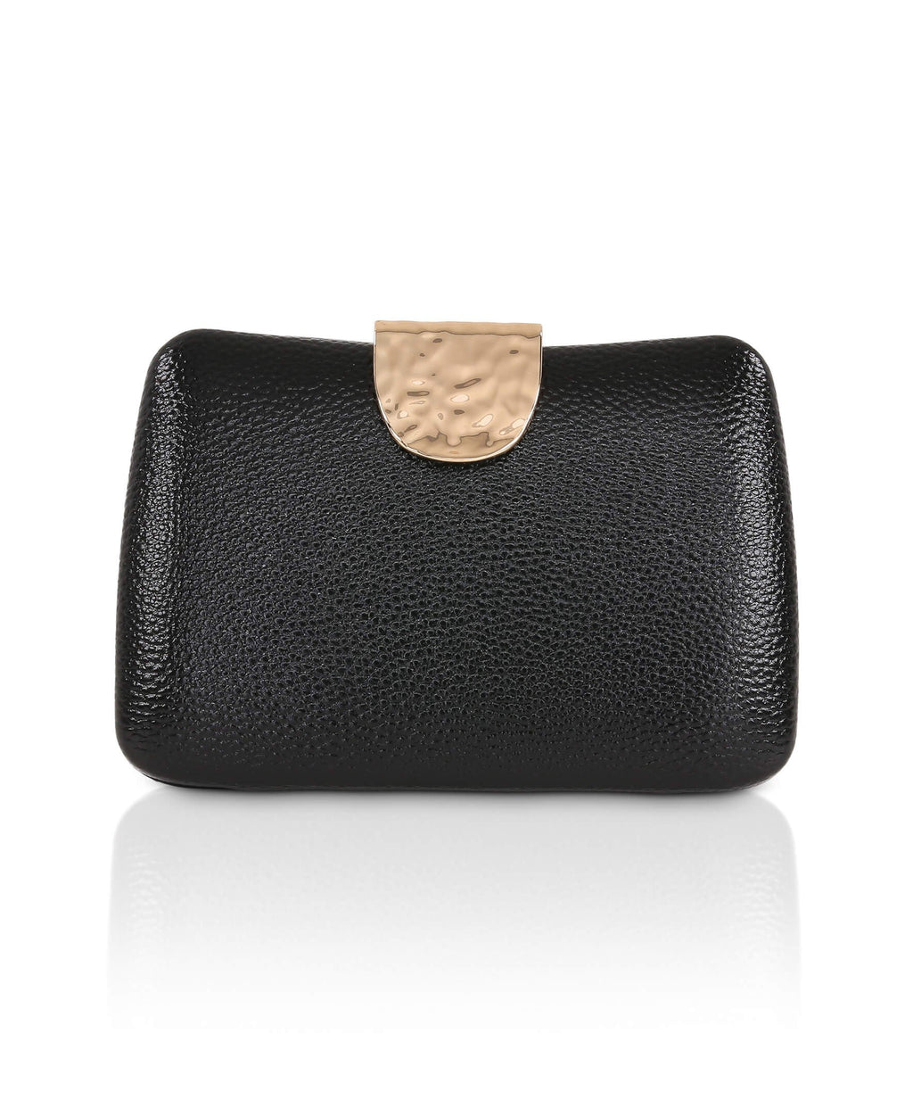 Tatum Faux Leather Clutch
