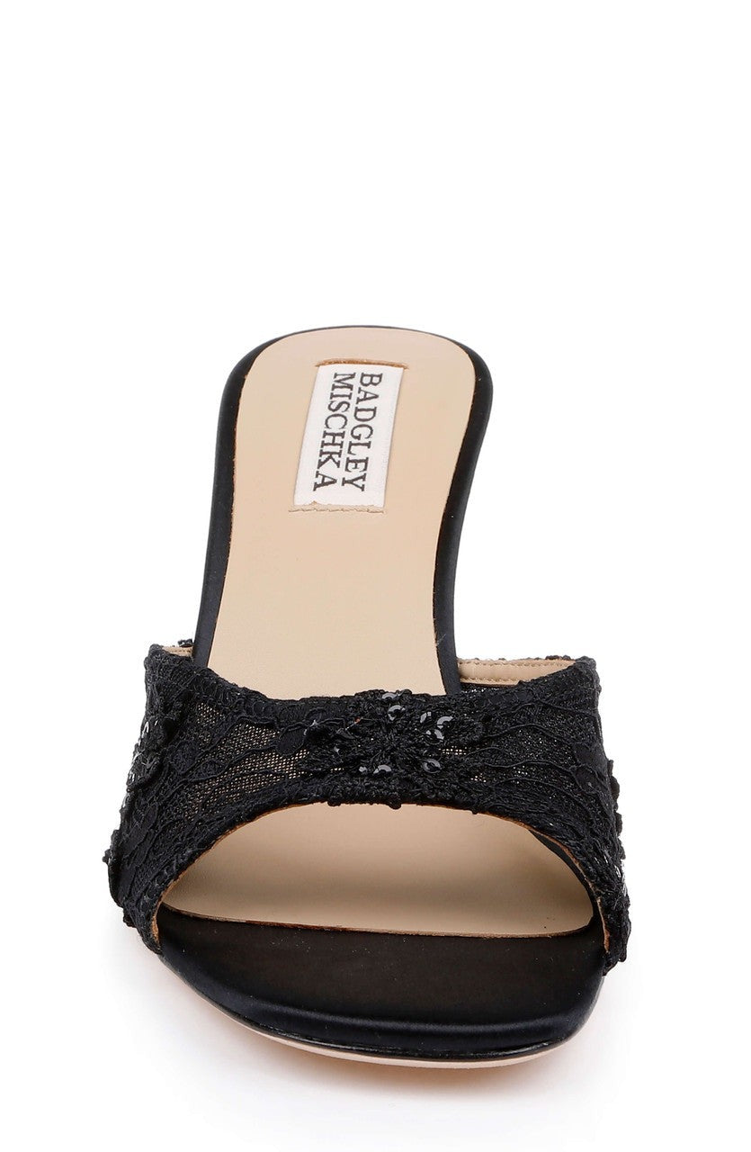 Draya Open Toe Mid Heel Mules