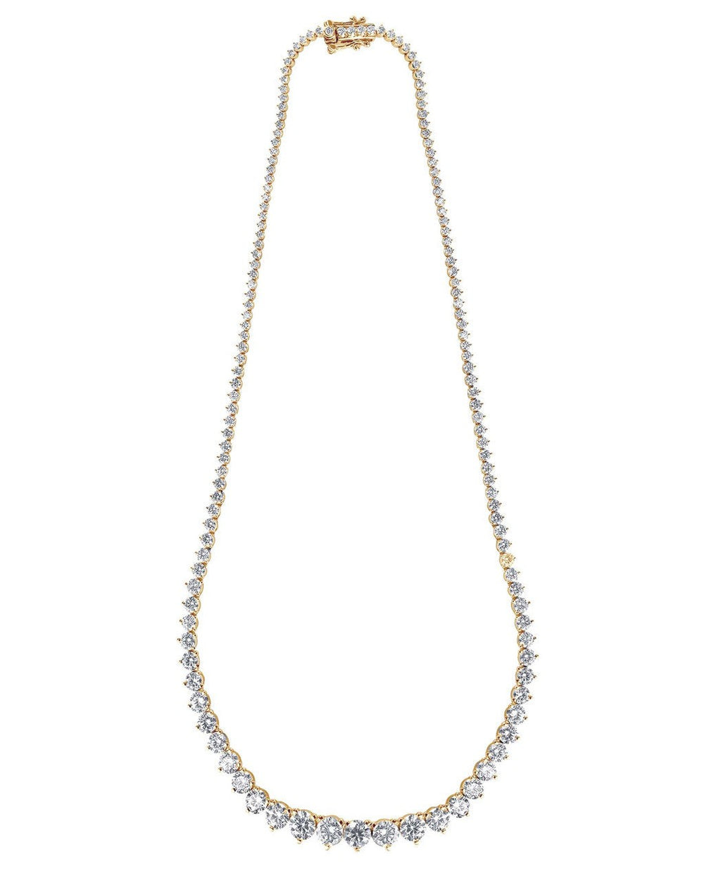 15CTTW Diamond Graduated Collar Necklace