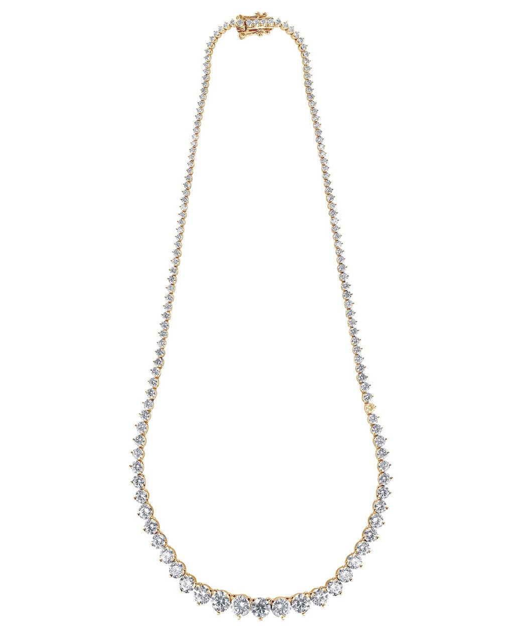 15CTTW Diamond Graduated Collar Necklace