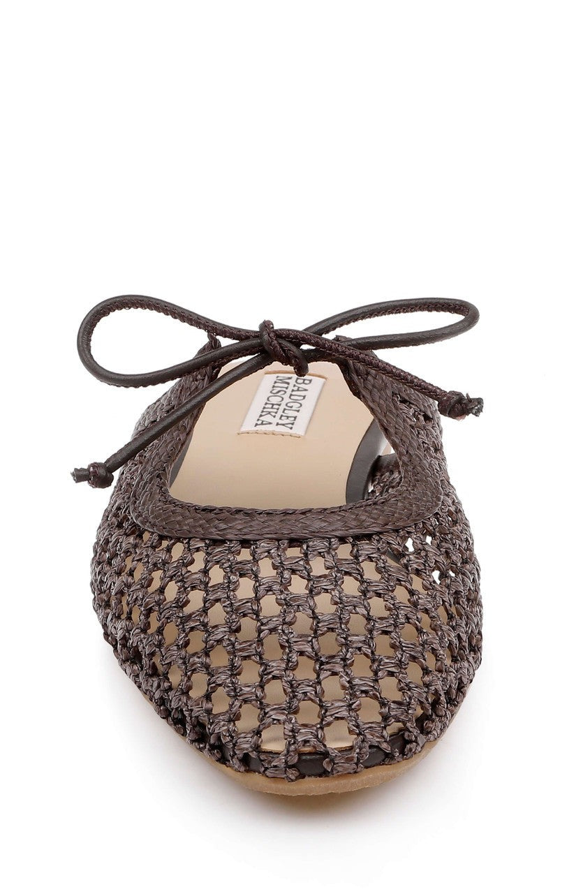 Xailee Woven Pointed Toe Mule