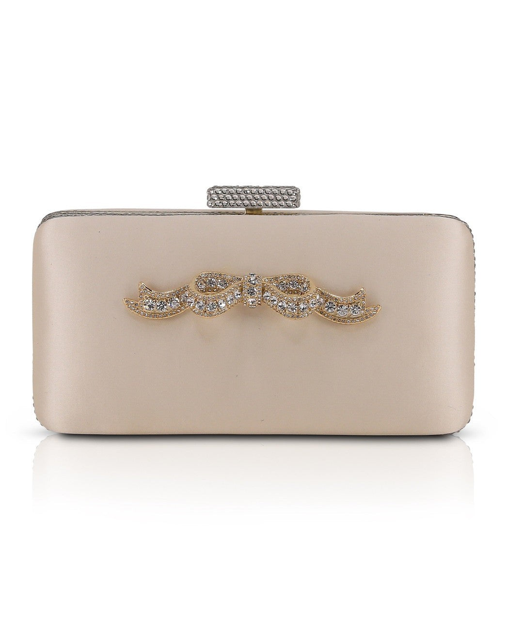 Lexi Crystal Bow Clutch