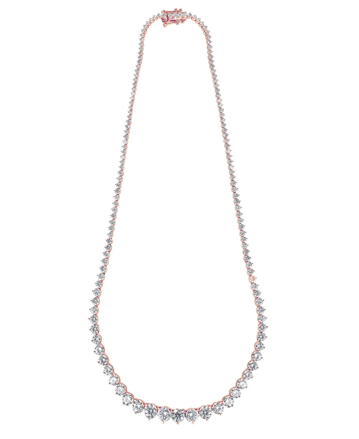 15CTTW Diamond Graduated Collar Necklace
