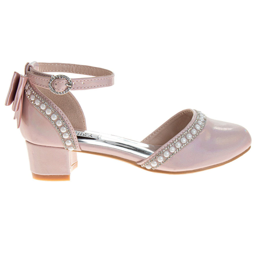 Girls' Bow d'Orsay Dress Shoes