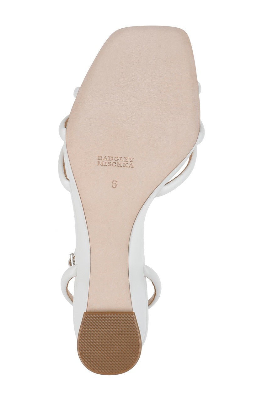 Luciana Knot Detail Wedge Sandal
