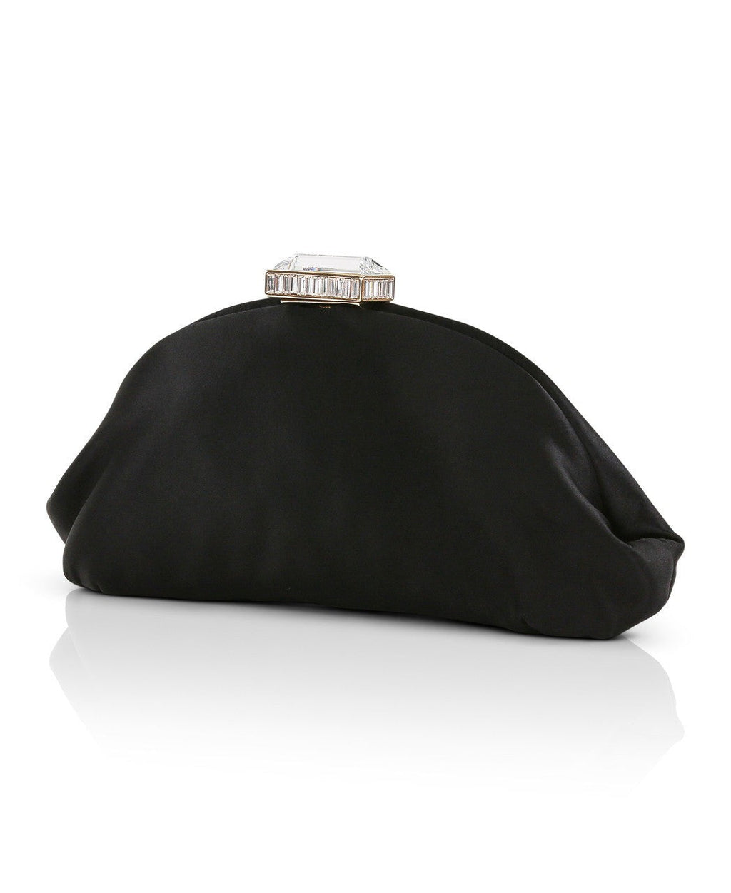 Leia Satin Pouch Clutch