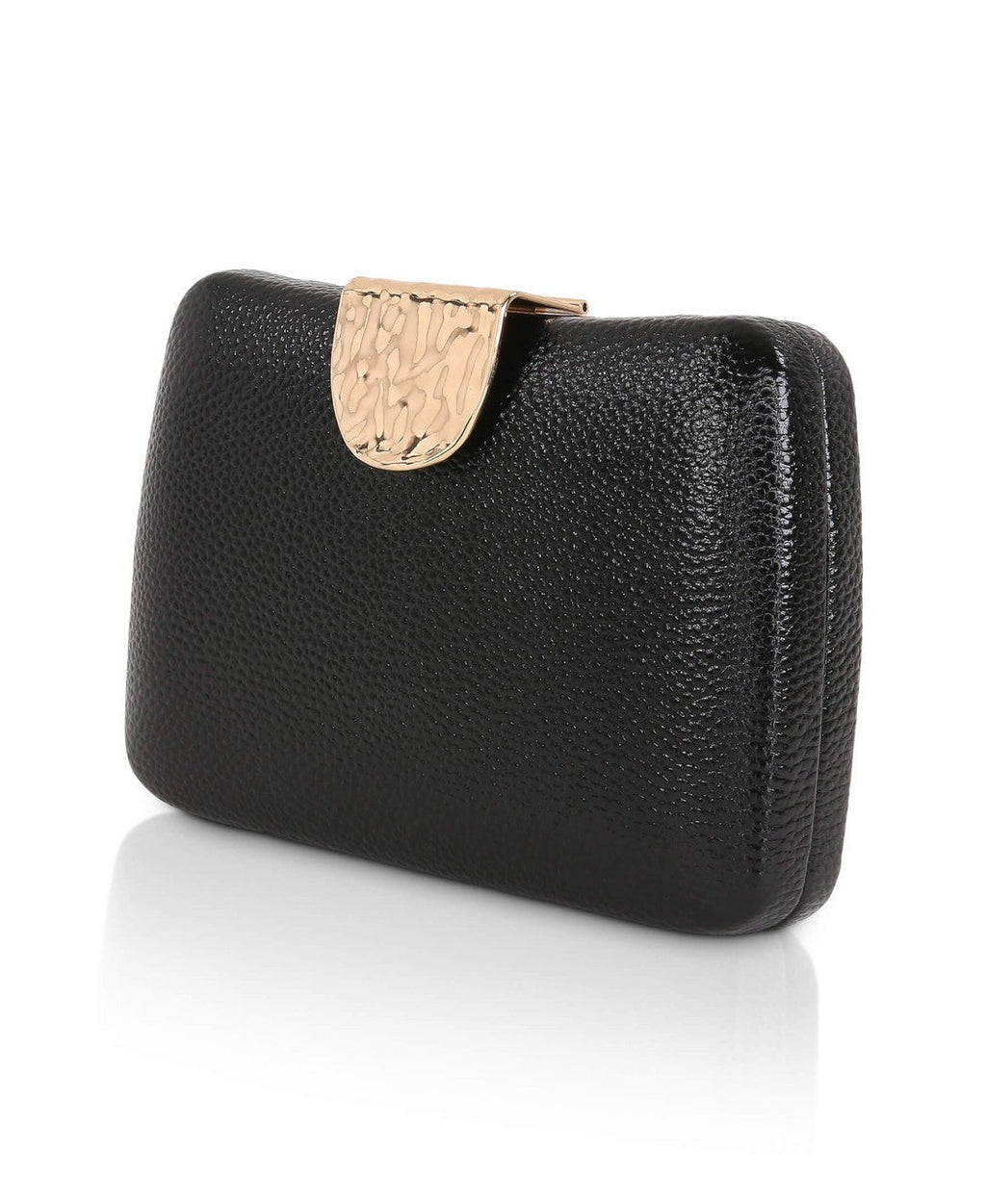 Tatum Faux Leather Clutch