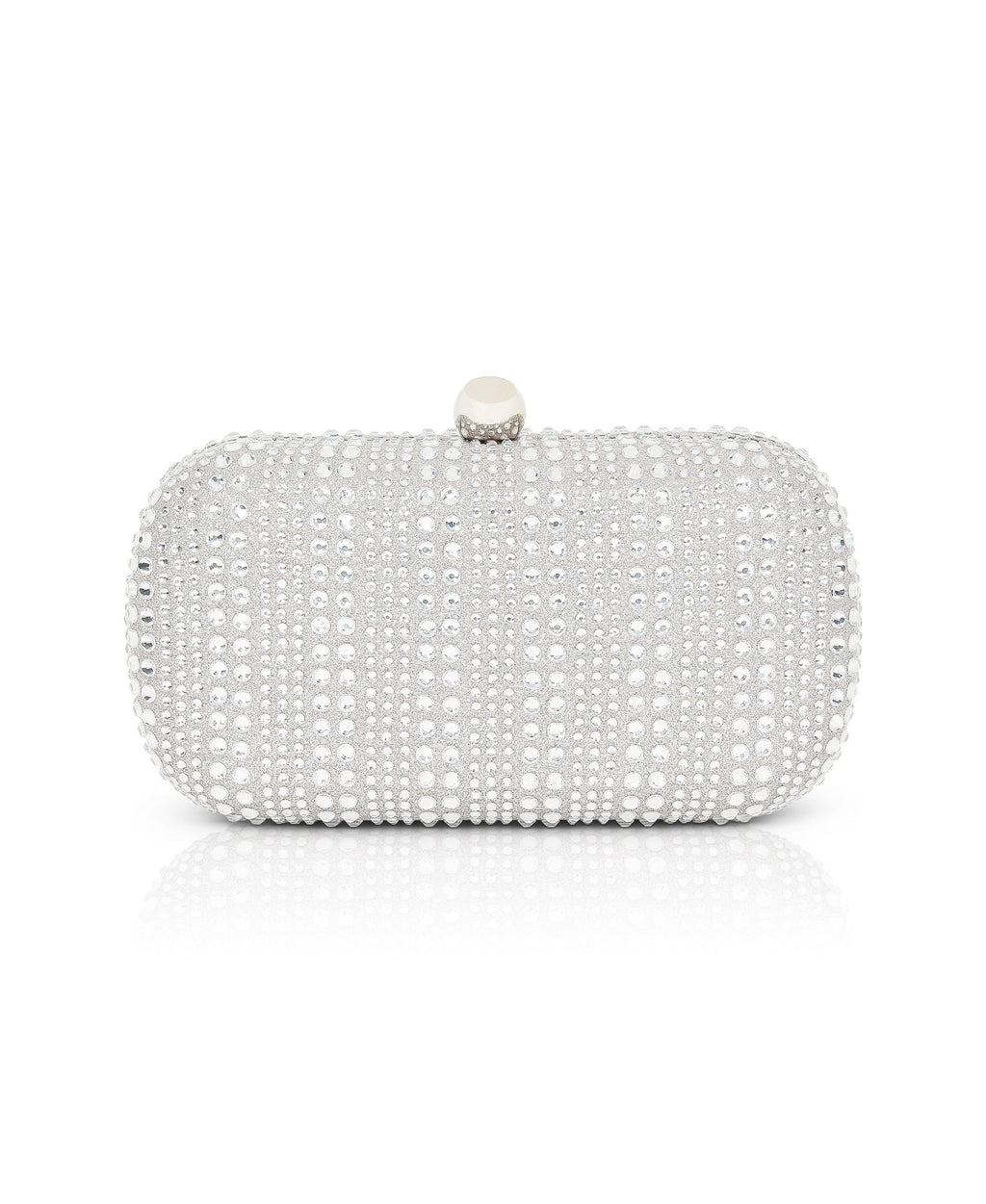 Christy Micro Glitter and Crystal Minaudiere