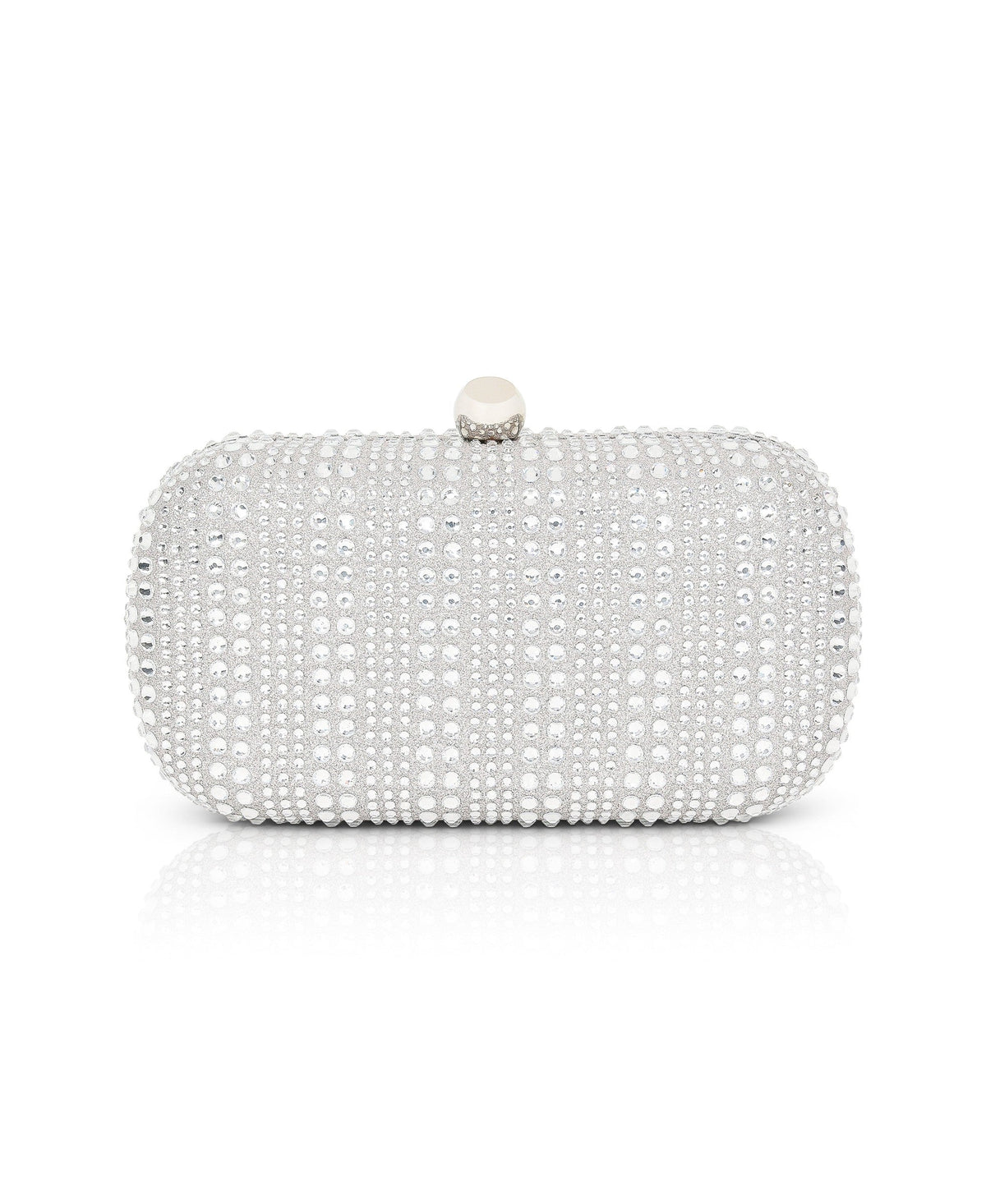 Christy Micro Glitter and Crystal Minaudiere