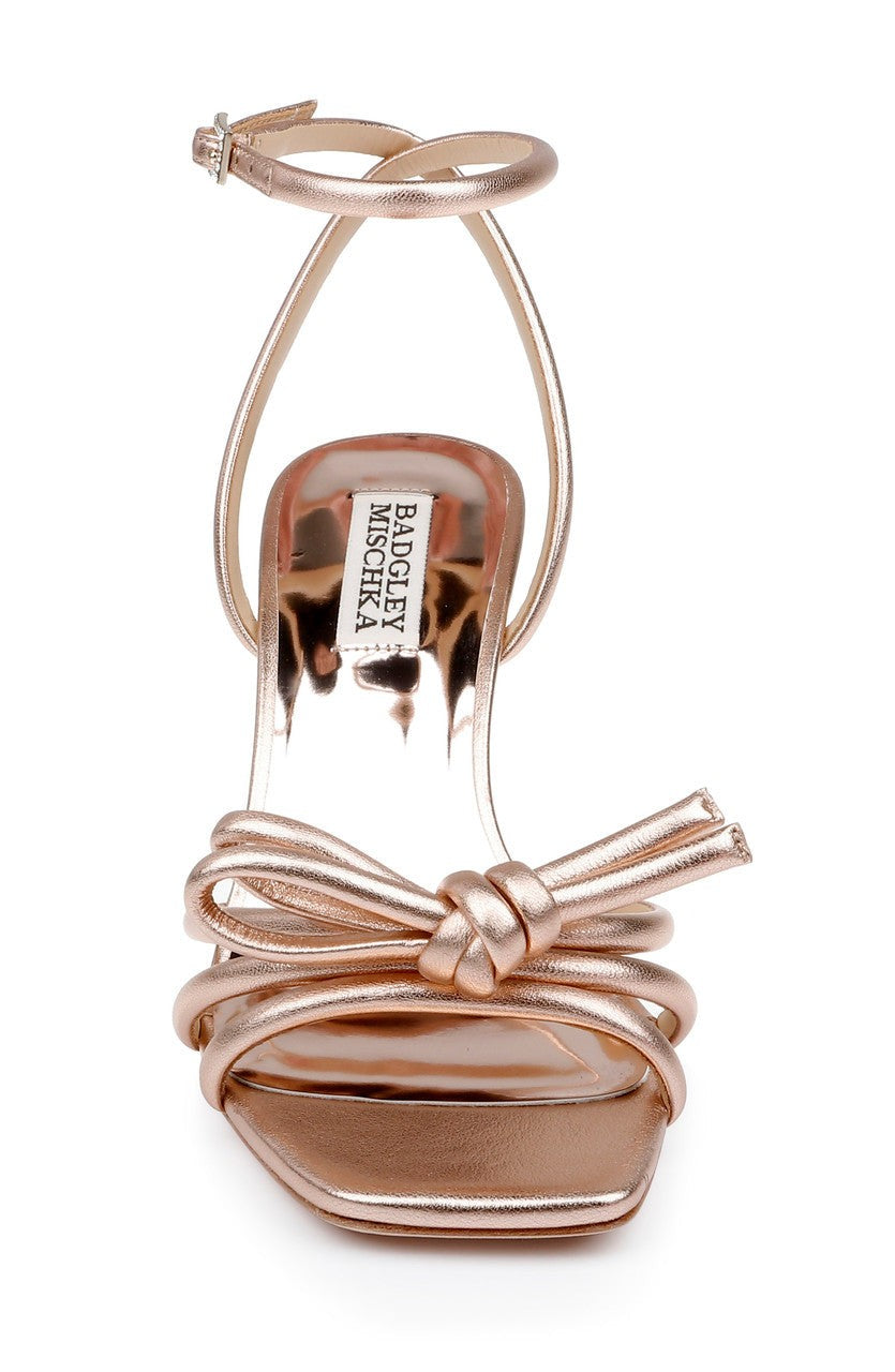 Luciana Knot Detail Wedge Sandal