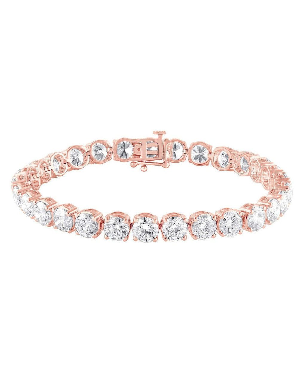 20CTTW Round Cut Diamond Tennis Bracelet
