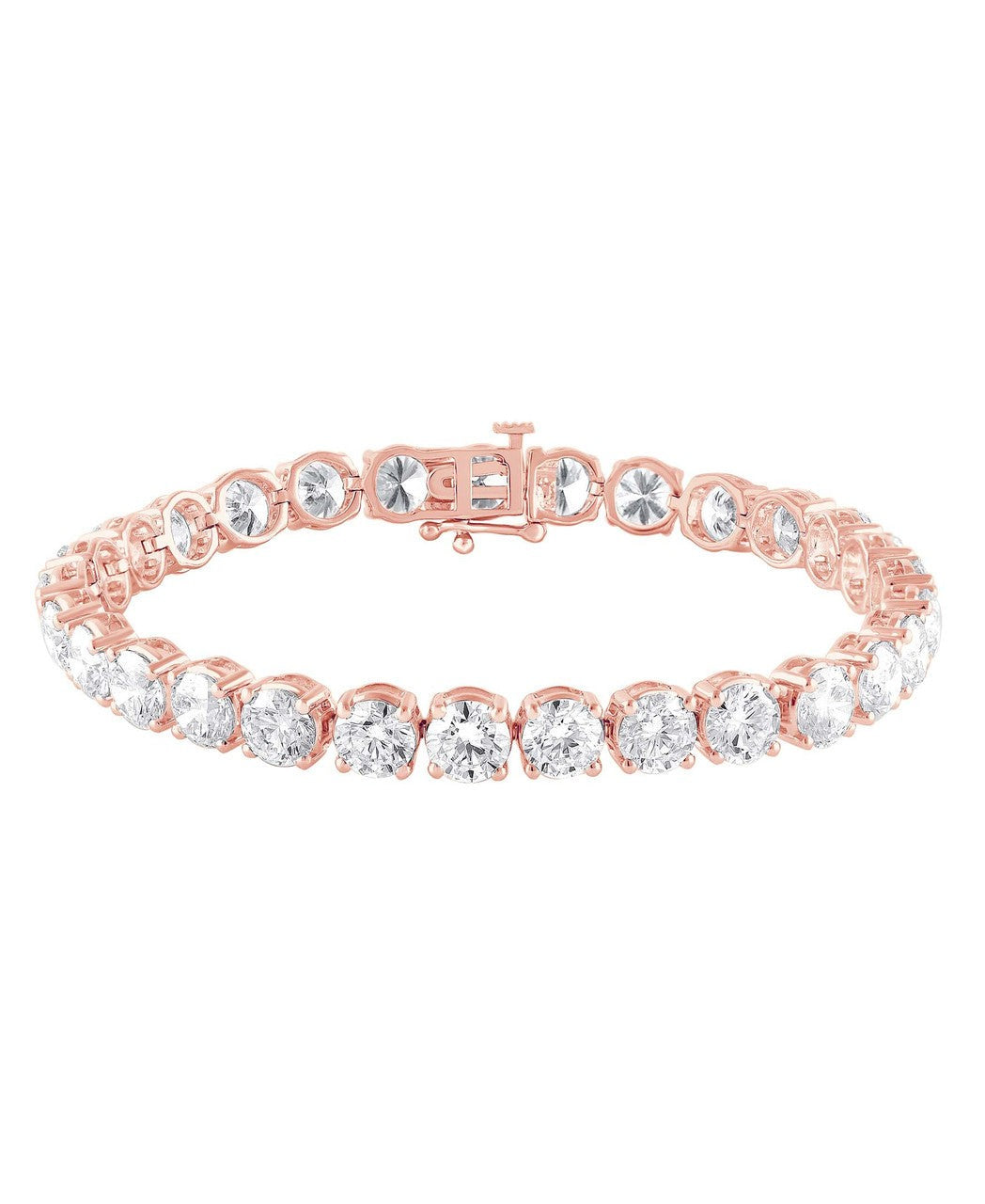 20CTTW Round Cut Diamond Tennis Bracelet