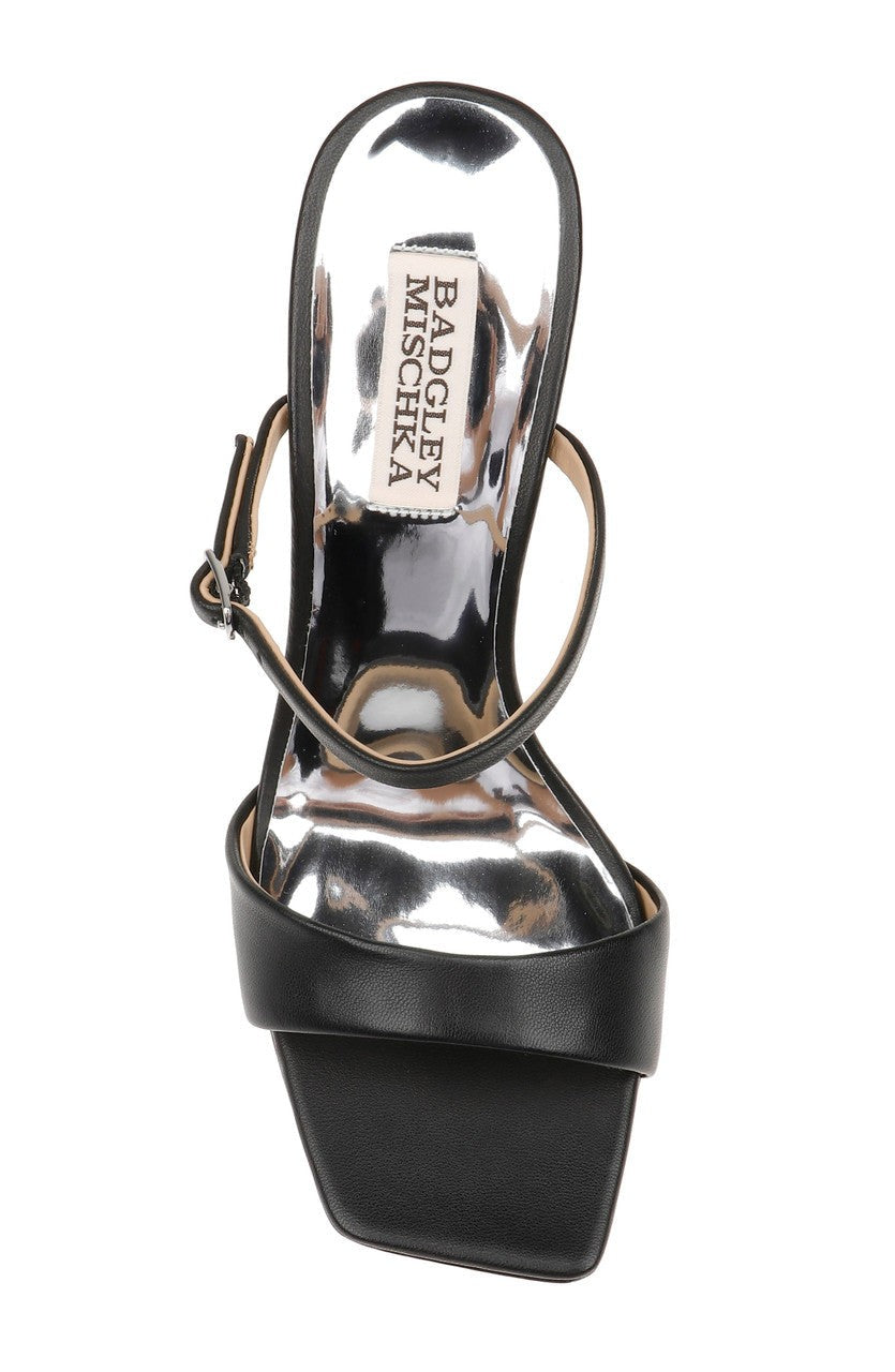 Luna Mule With Sculptural Wedge