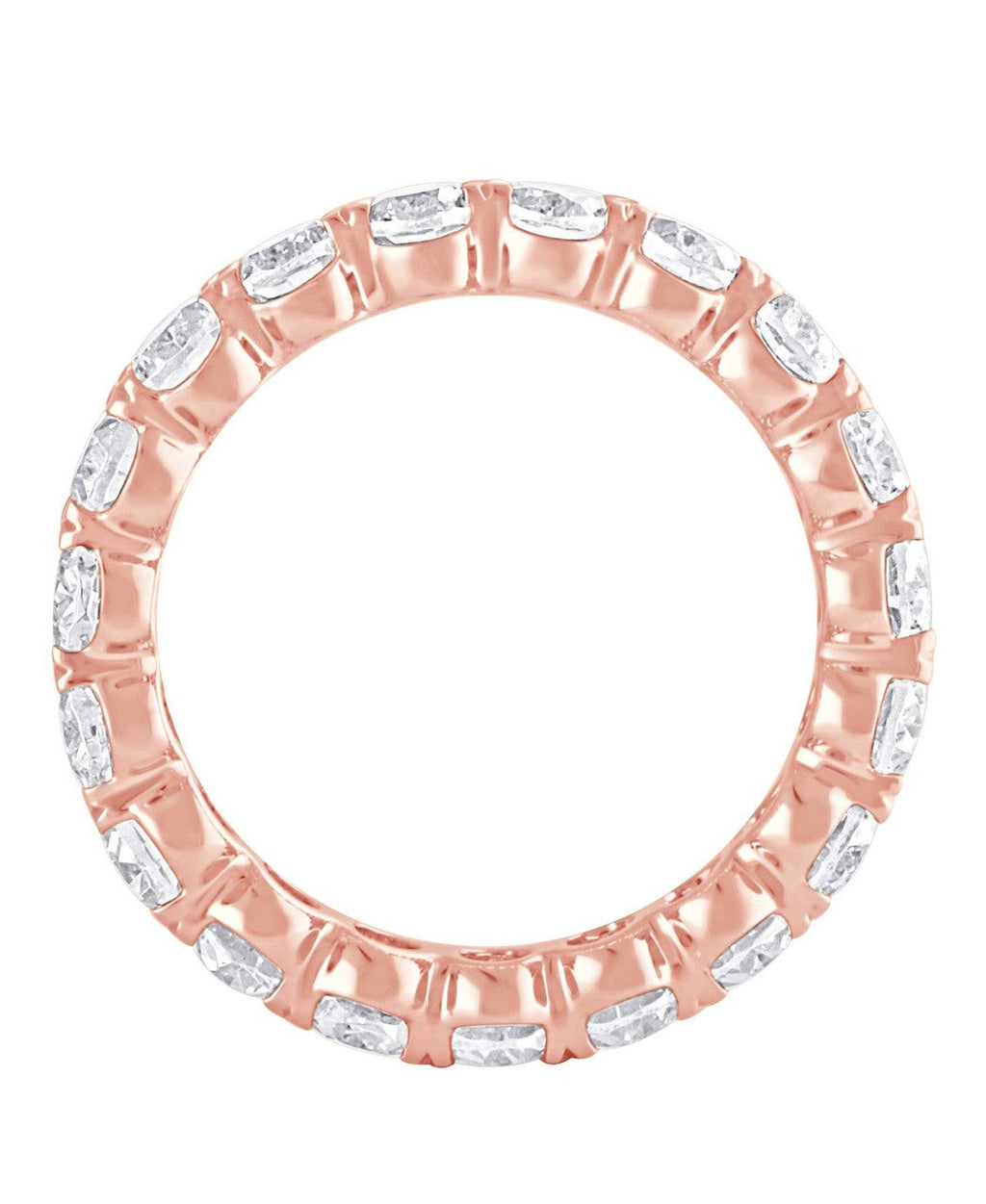 Oval-Cut Eternity Band Ring
