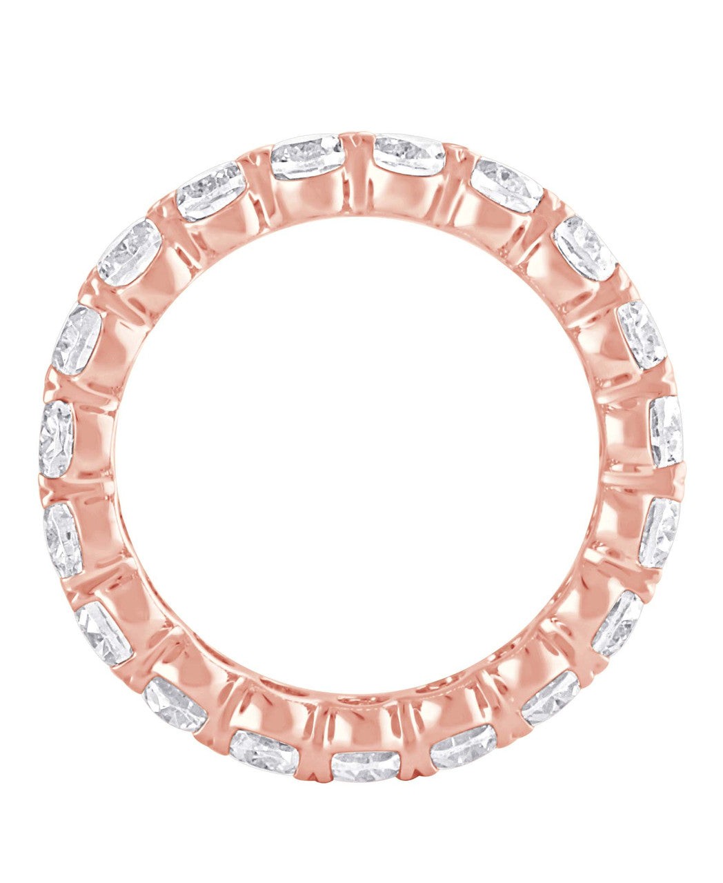 Oval-Cut Eternity Band Ring