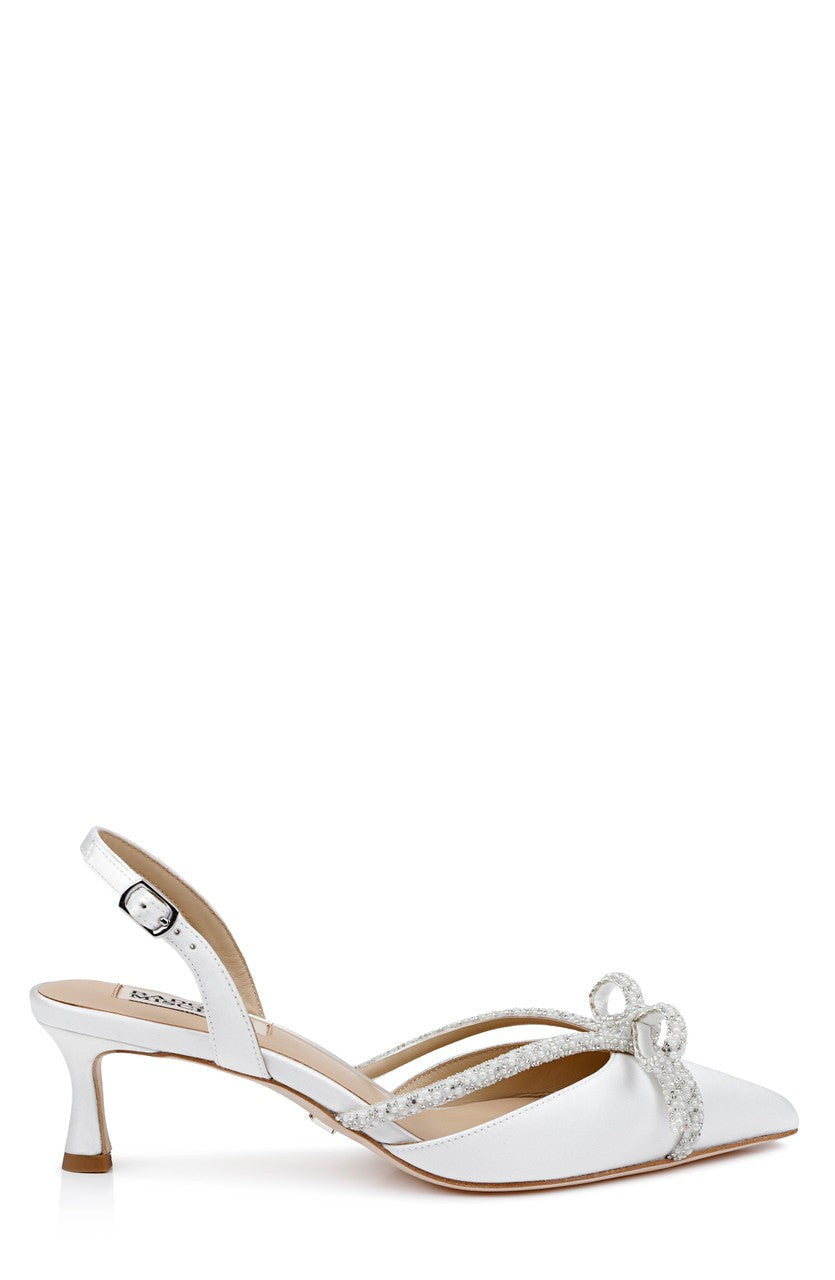 Angelina Slingback Kitten Heels