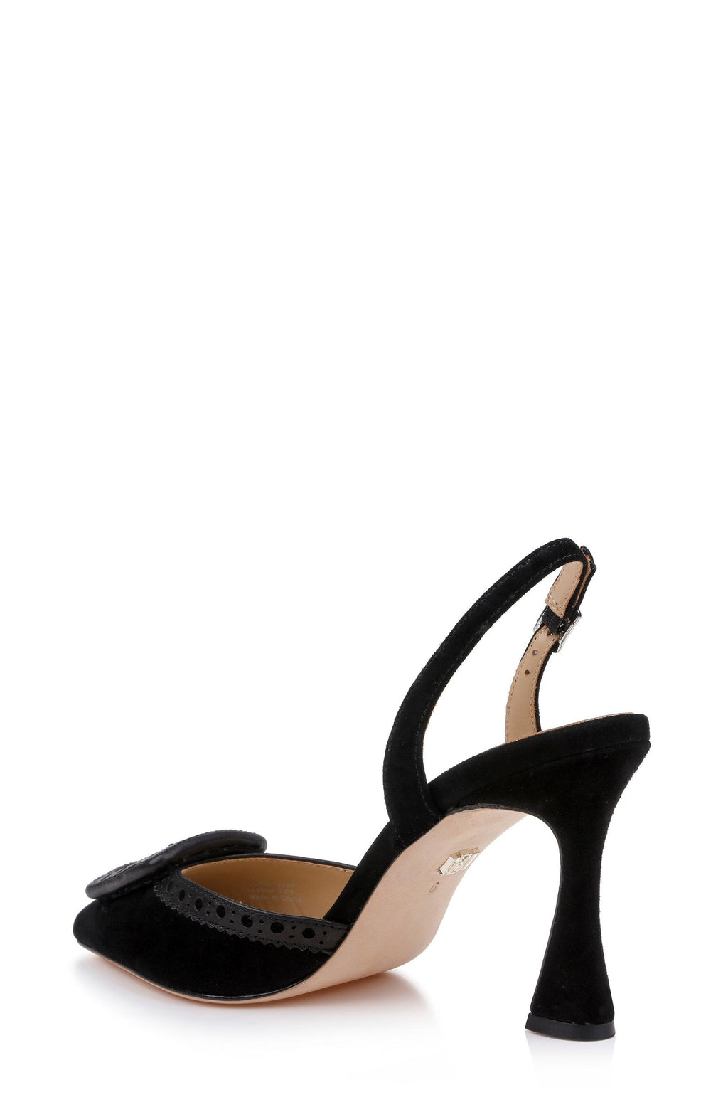 Yanira Suede Slingpack Pump