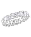 Oval-Cut Eternity Band Ring