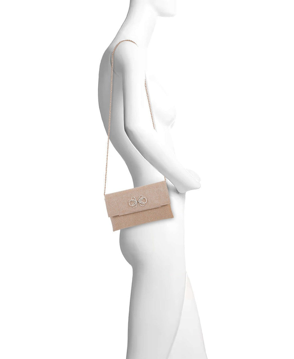 Alicia Sparkle Jacquard Envelope Clutch