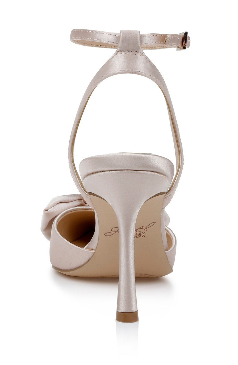 Yanna Satin Stiletto with Bow