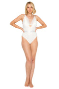 Luxe Sparkle Lace Bikini Bodysuit