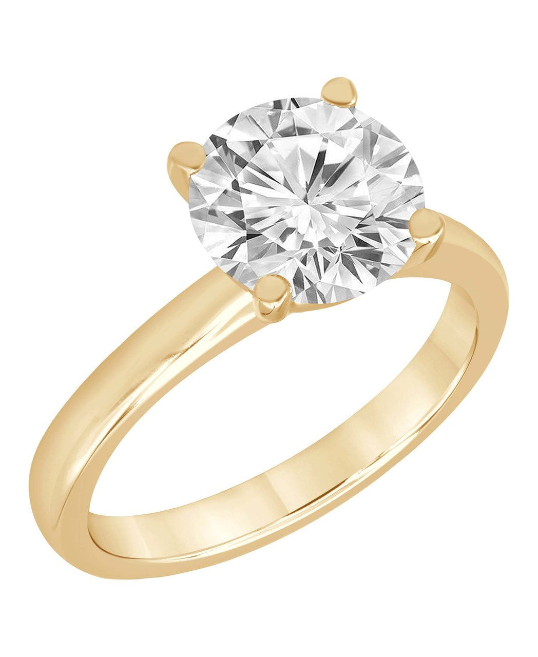 Diamond Solitaire Engagement Ring