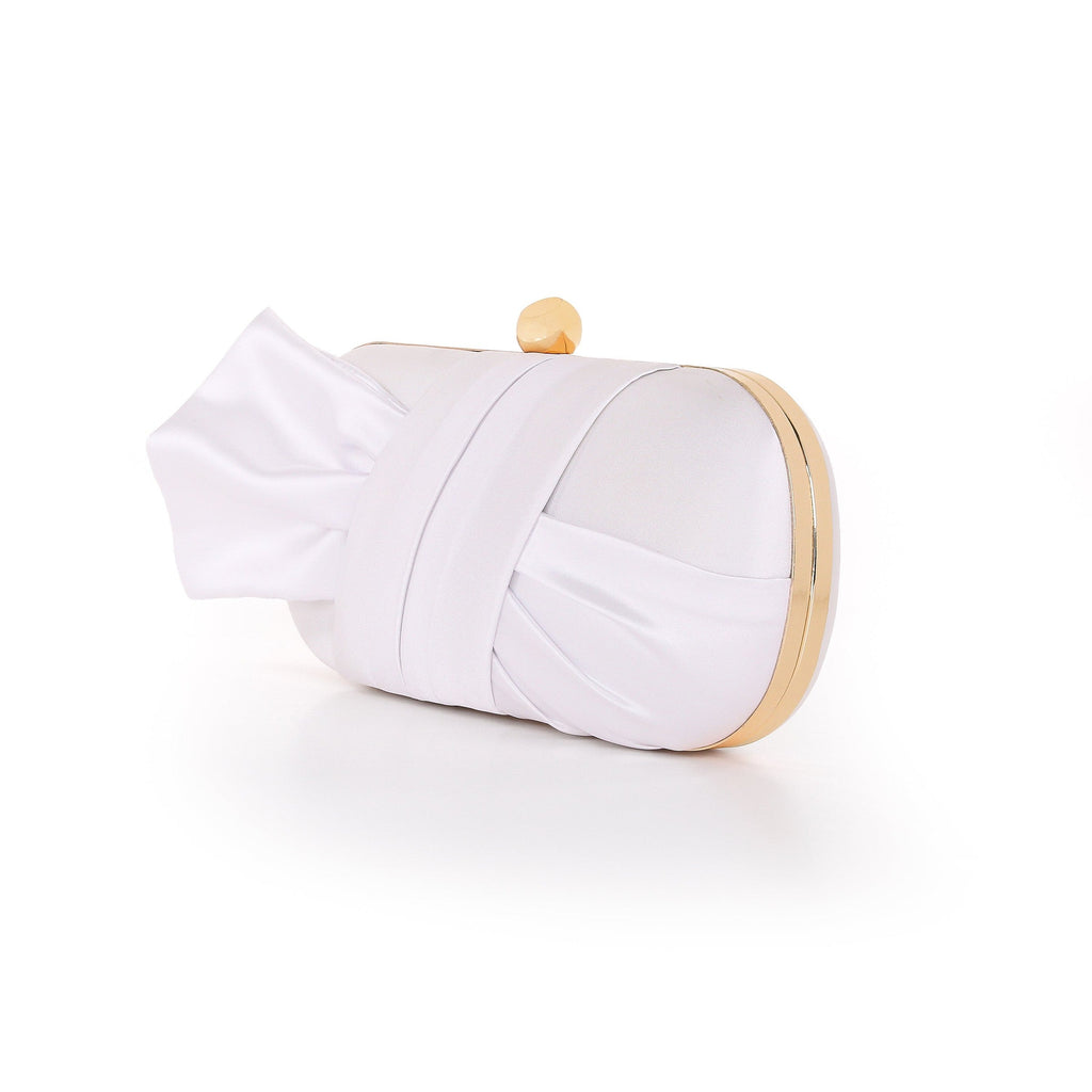 Margo Satin Tie Minaudiere