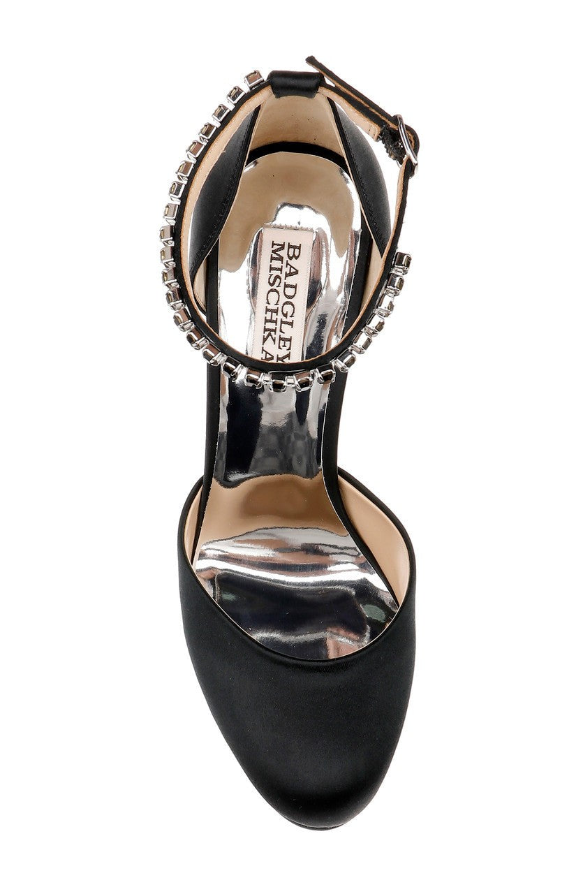 Felixa Platform with Gemstone Ankle Strap