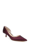 Teegan Pointed Toe Kitten Heel Pumps