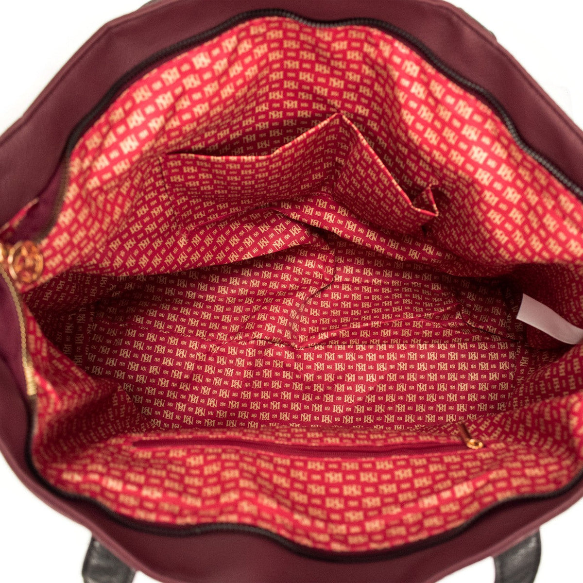 Rose Vegan Leather Travel Tote Weekender Bag