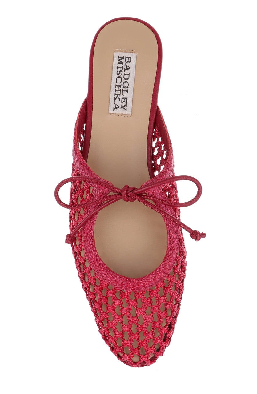 Xailee Woven Pointed Toe Mule