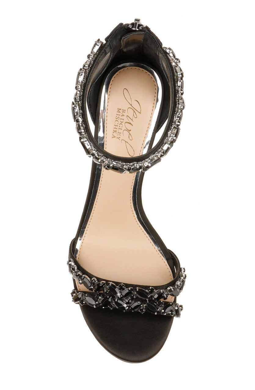 Caroline Embellished Strap Evening Shoe