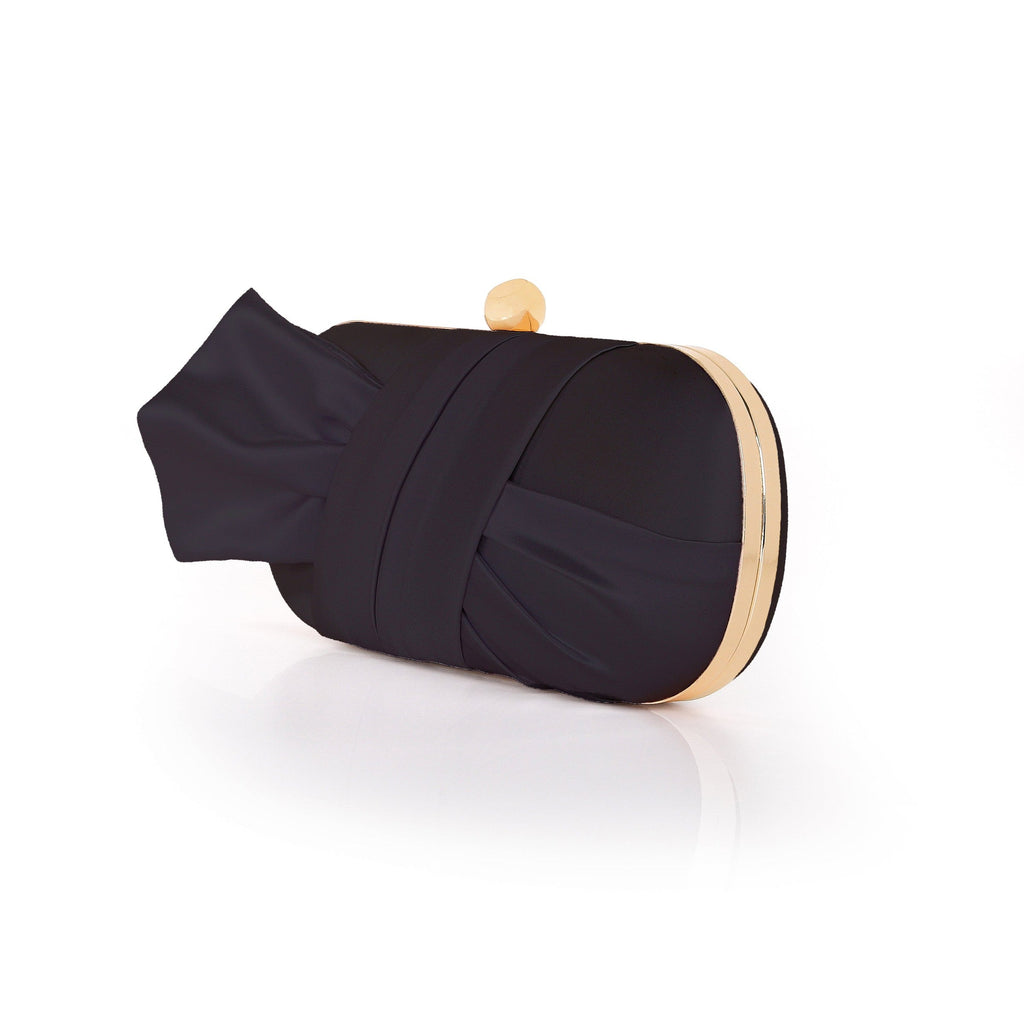 Margo Satin Tie Minaudiere
