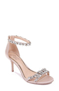 Caroline Embellished Strap Evening Shoe