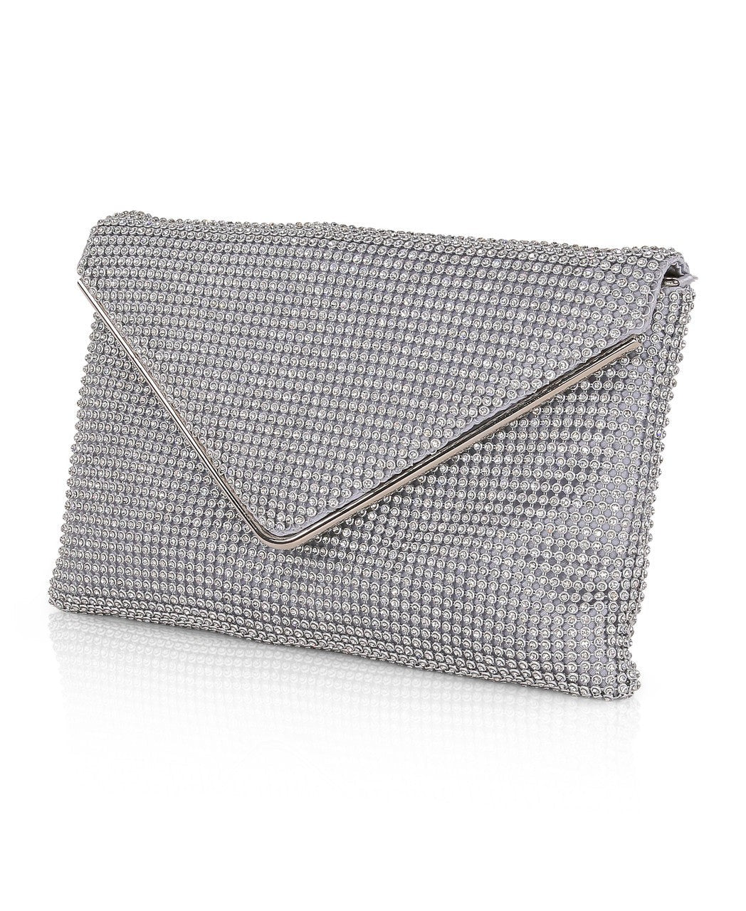 Noemi Crystal Envelope Clutch