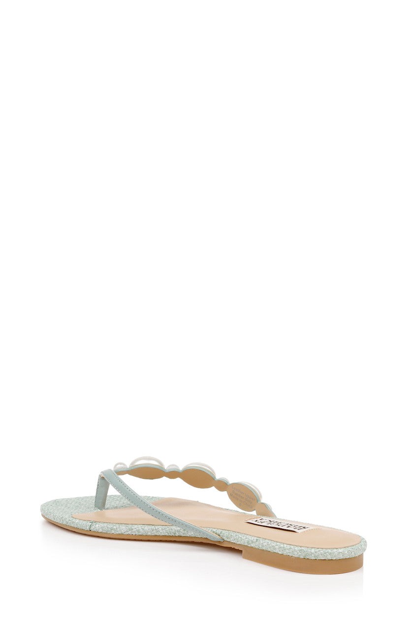 Dyana Pearl Embellished Thong Sandals