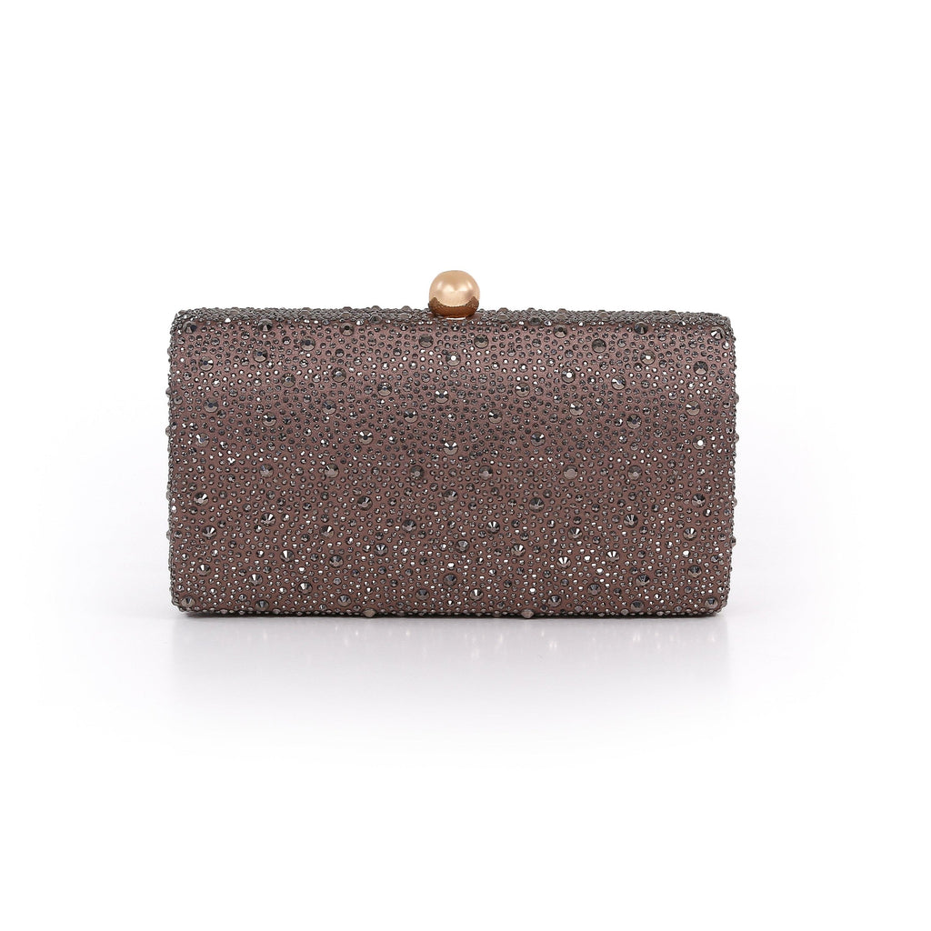 Fern Mixed Crystal Minaudiere