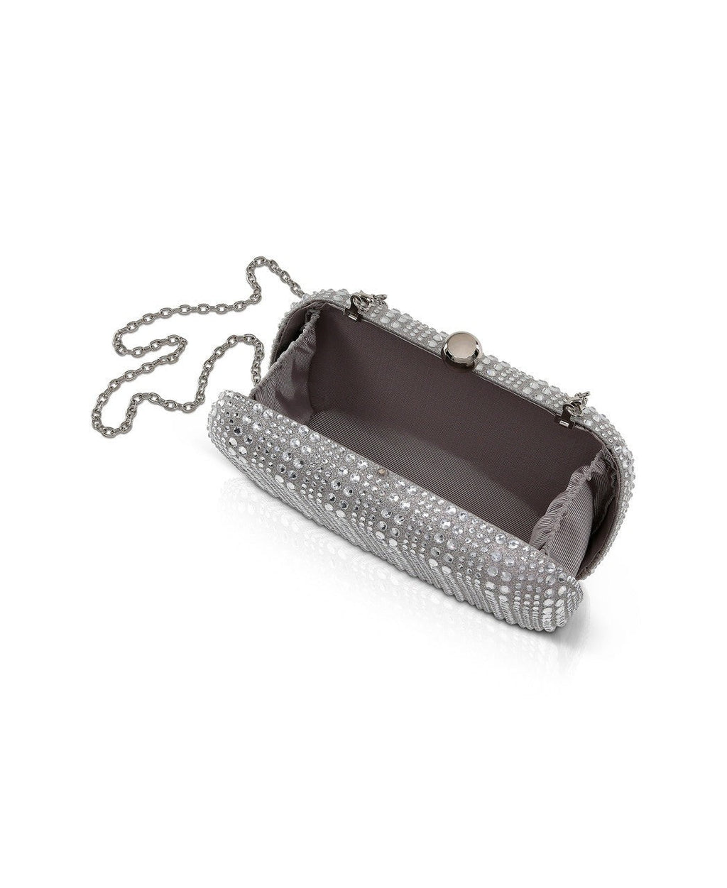 Christy Micro Glitter and Crystal Minaudiere