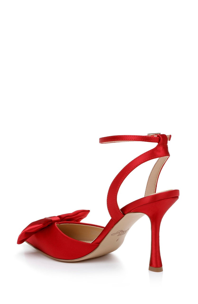 Yanna Satin Stiletto with Bow