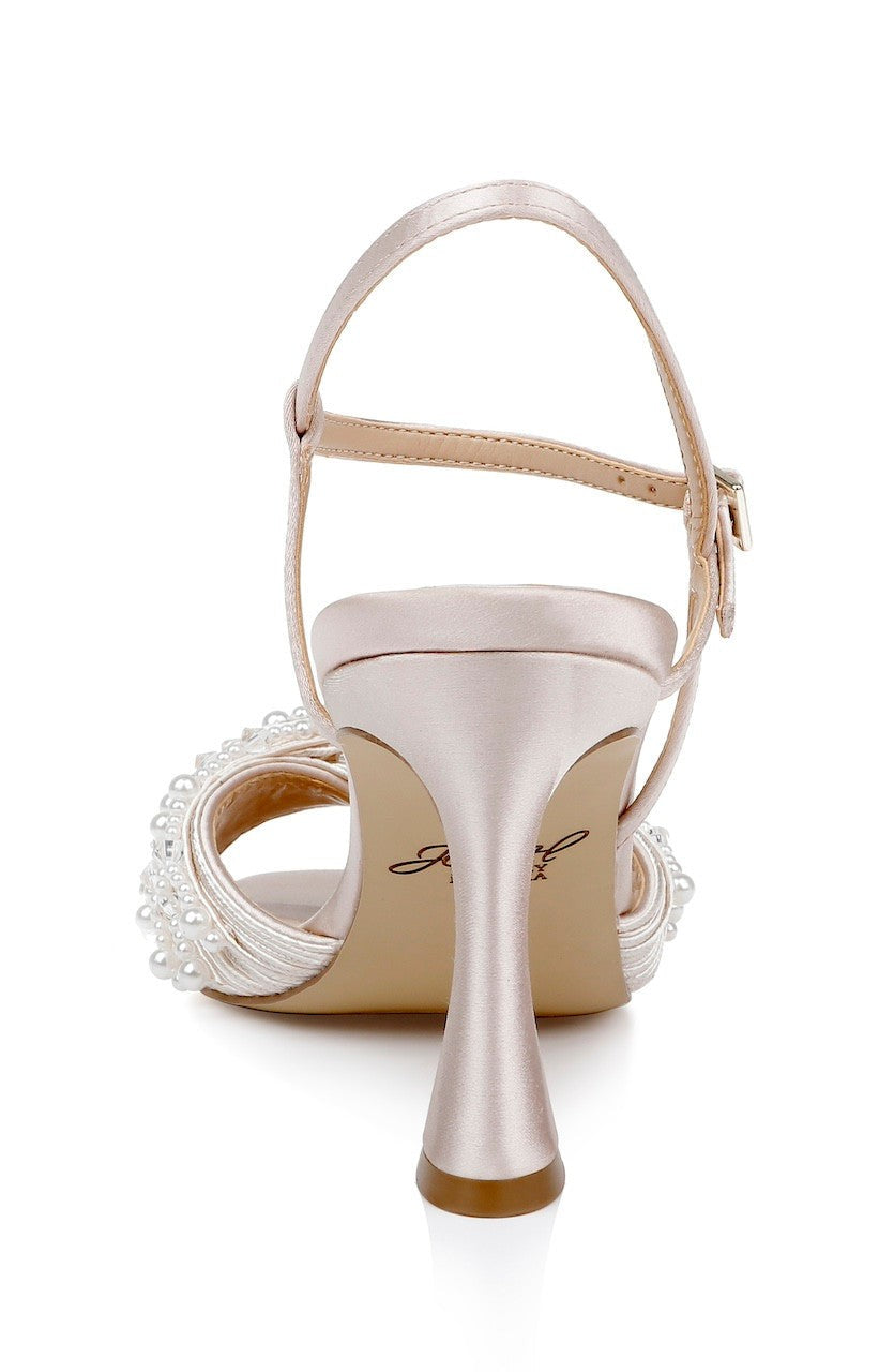 Fanny Pearl Stiletto Heel Sandals