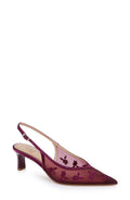 Zahra II Slingback Kitten Heel Pump