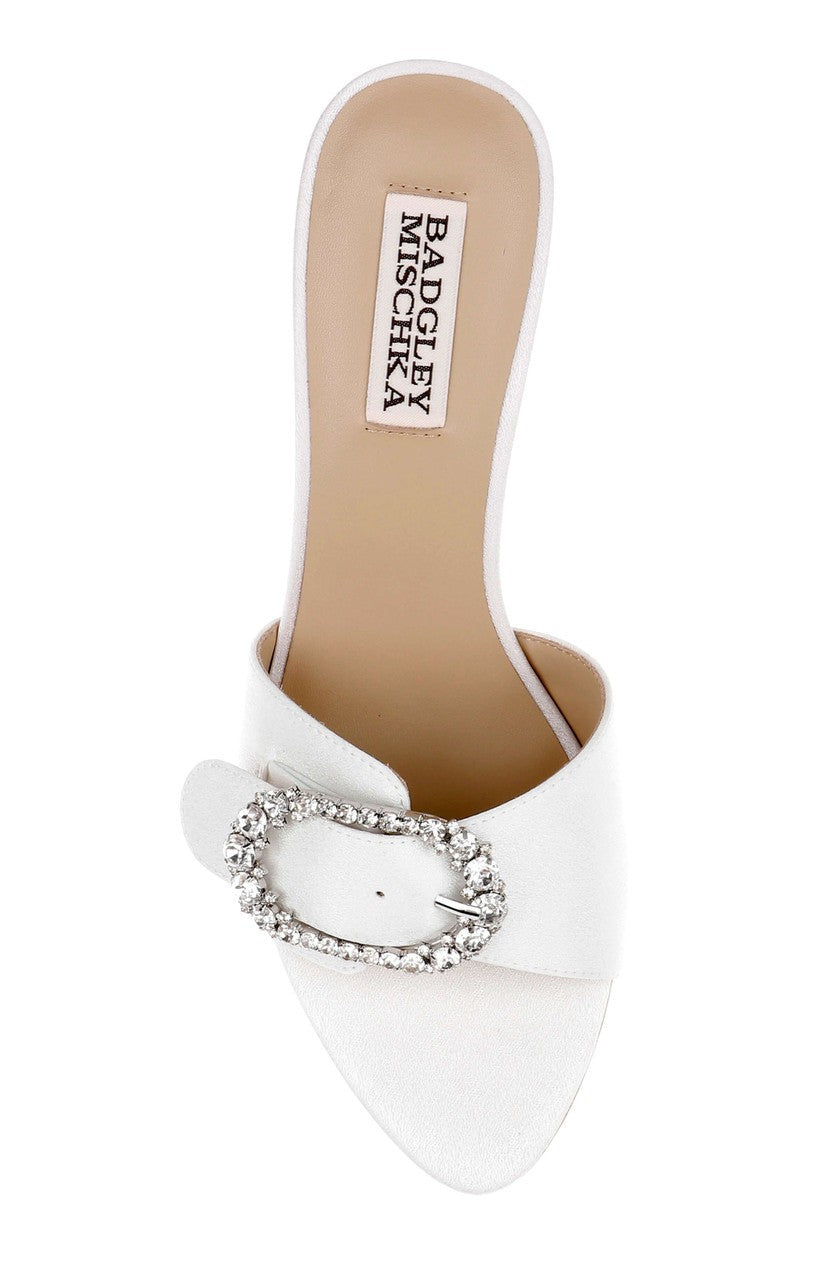 Odetta Block Heel Slide Sandal