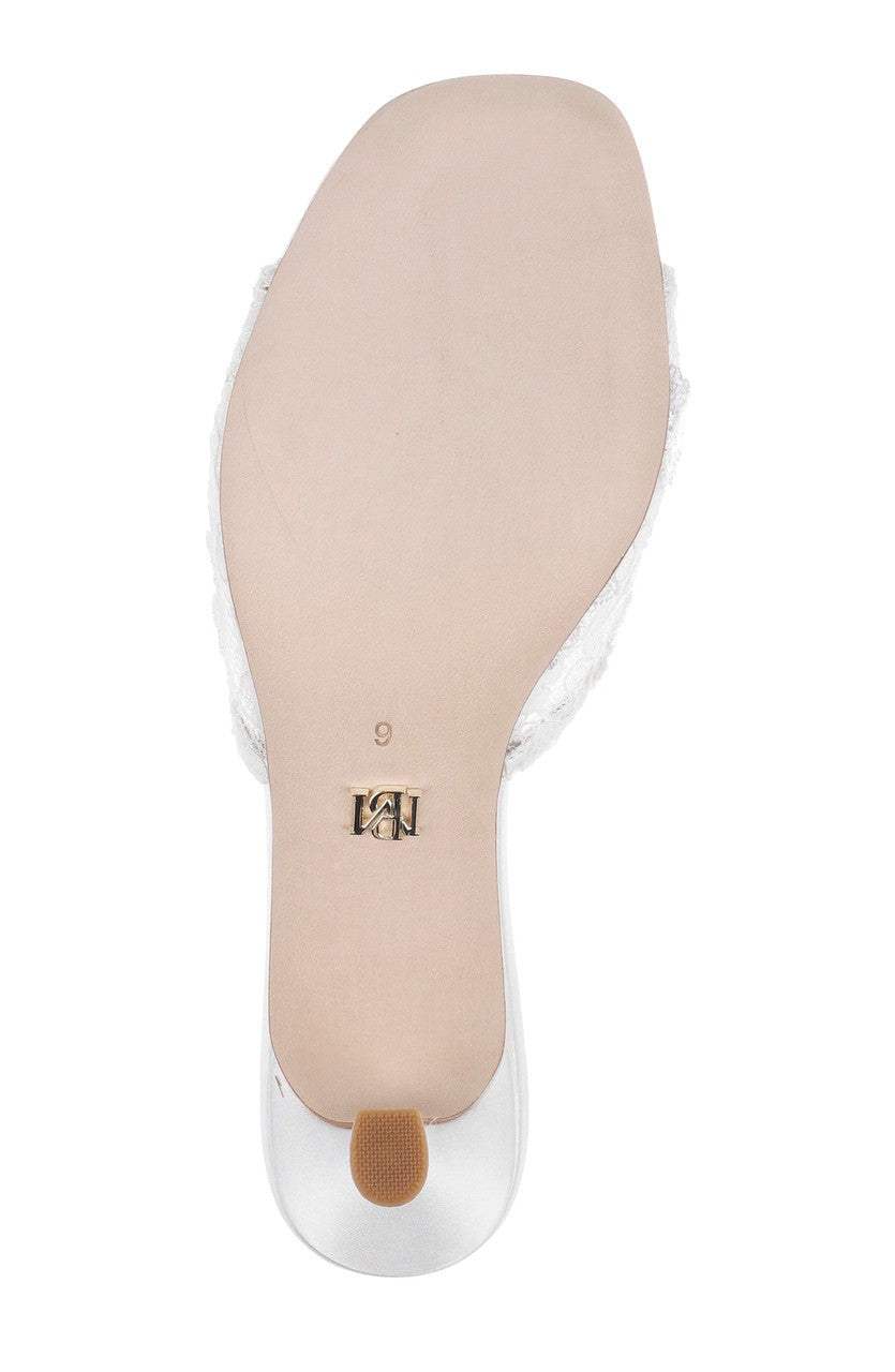 Draya Open Toe Mid Heel Mules