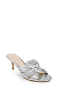 Mia Twisted Leather Mules